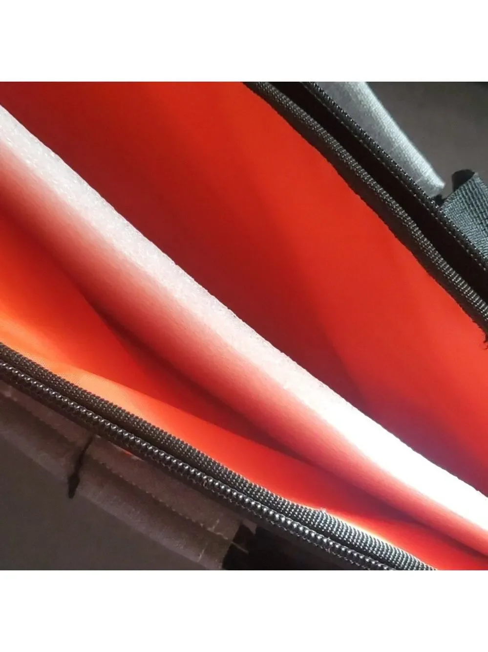 Targus Gray and Black Laptop Bag with Orange Accents‎ Case